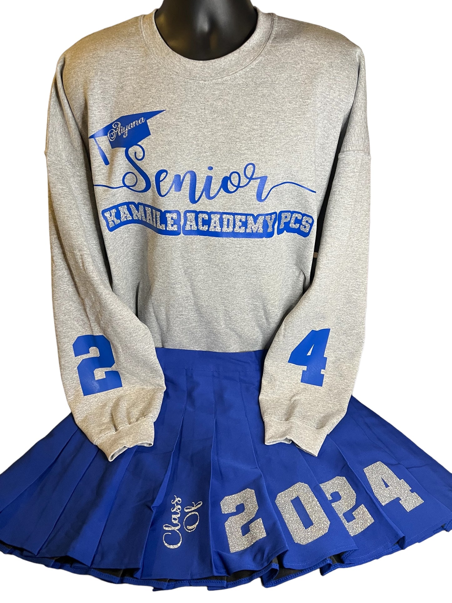 Graduation Tennis Skirt Set