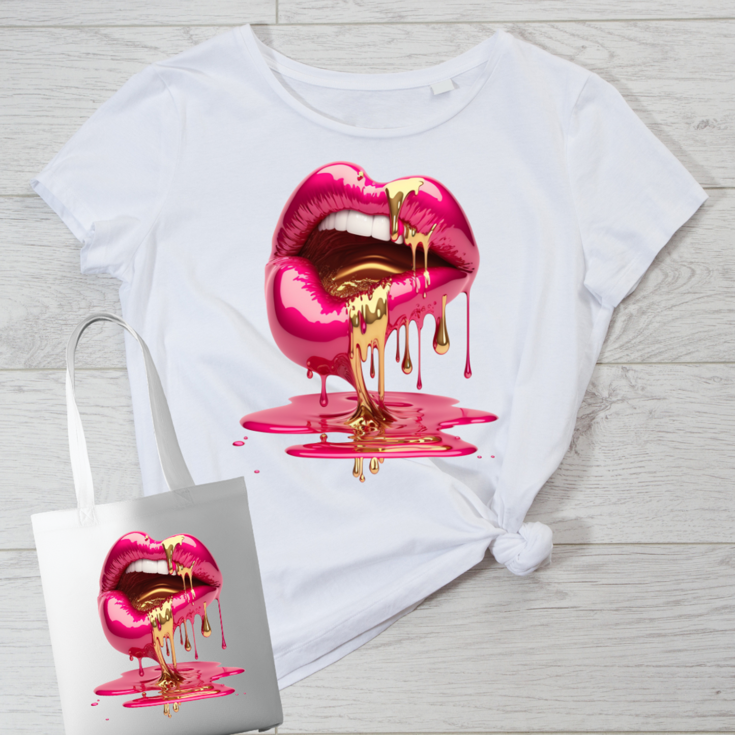 Valentine's T-Shirt and Totebag Combo