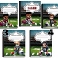 Football Composition Notebook Covers