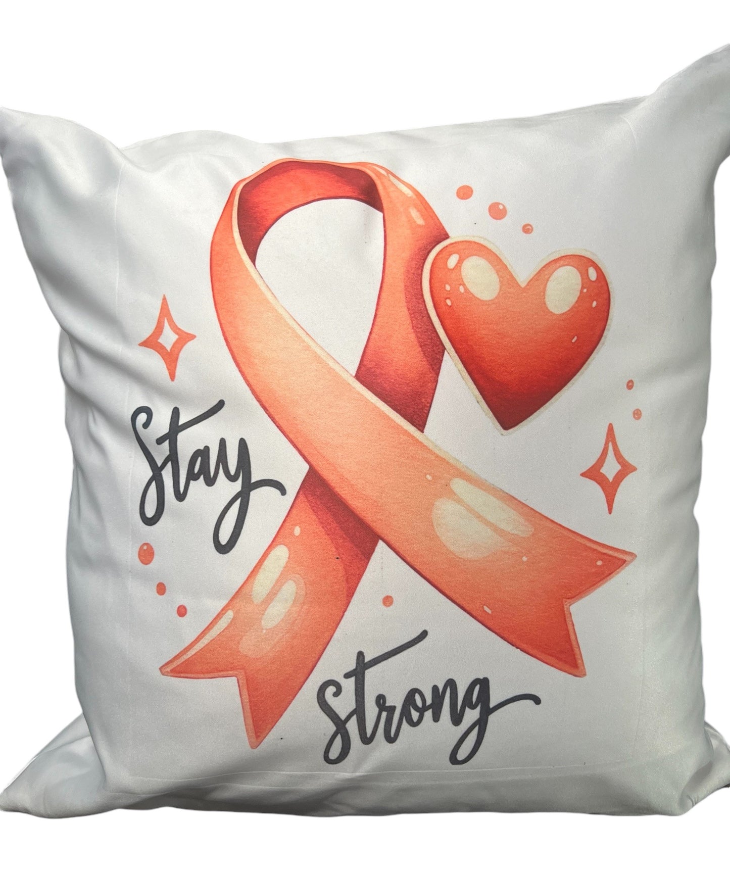 Breast Cancer Stay Strong Throw Pillow